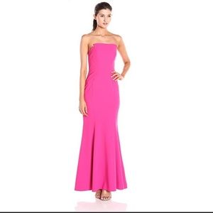 JILL JILL STUART strapless gown